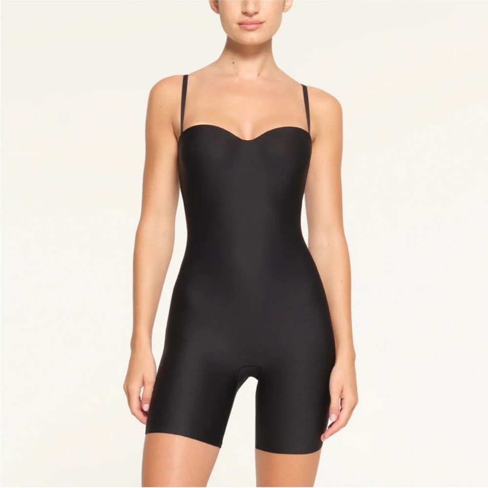 SKIMS Black Bodysuit
